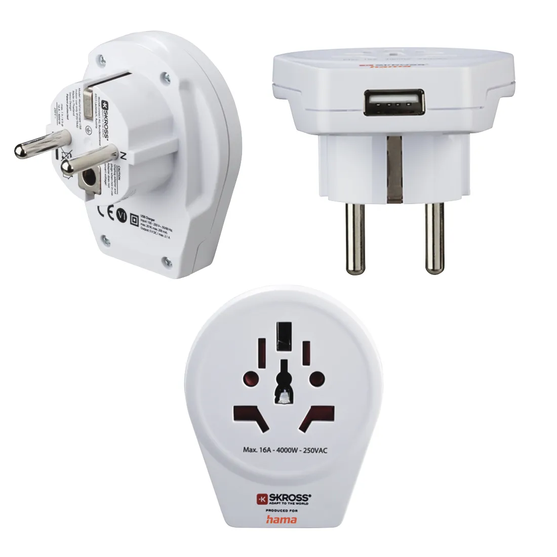 HAMA World Travel Adapter