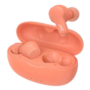 JVC Gumy TWS -langattomat nappikuulokkeet, pinkki