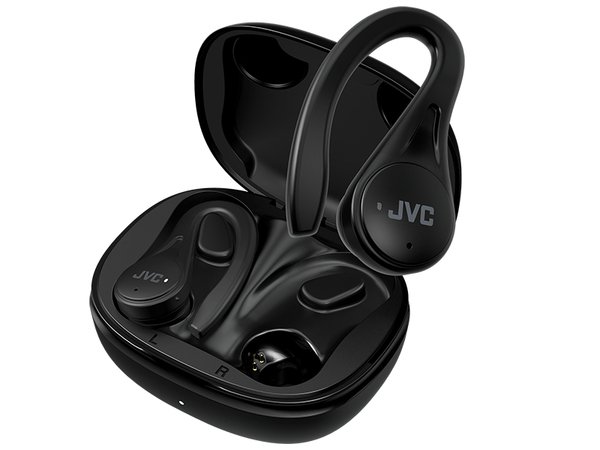 JVC True Wireless Sport -langattomat nappikuulokkeet, musta