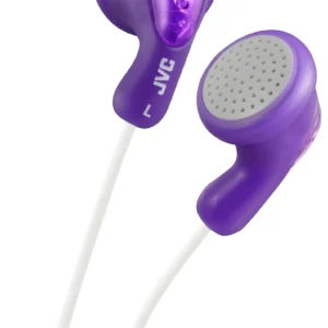 JVC F14 Gumy -nappikuulokkeet, violetti