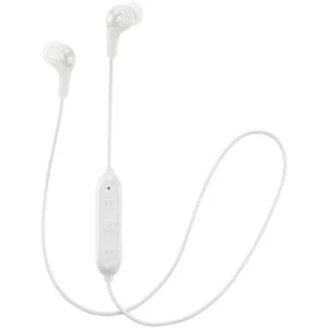 JVC FX9BT Gumy -langattomat nappikuulokket mikrofonilla, valkoinen