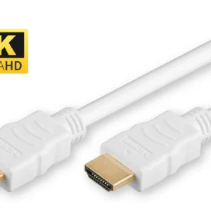 MicroConnect HDMI – HDMI 1.4 -kaapeli, 2 m, Valkoinen