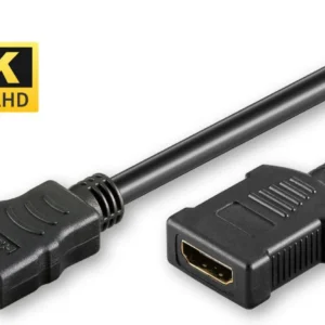 MicroConnect  HDMI – HDMI 2.0 -kaapeli, 2 m, Musta