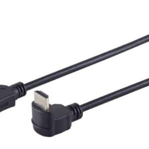MicroConnect Gold 270° HDMI – HDMI 1.4 -kaapeli, 2 m, Musta