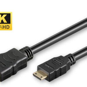 MicroConnect HDMI – mini-HDMI 1.4 -kaapeli, 1 m, Musta