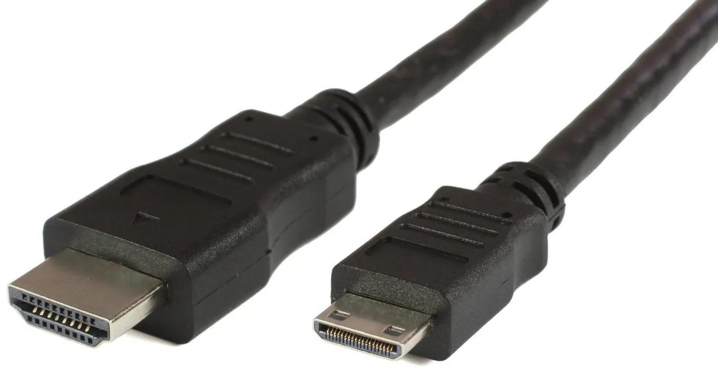 MicroConnect HDMI – mini-HDMI 1.4 -kaapeli, 2 m, Musta