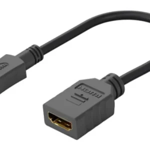 MicroConnect HDMI to micro HDMI adapter -adapteri, Musta