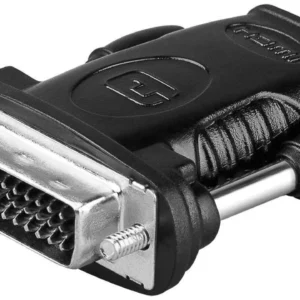 MicroConnect Adapter HDMI 19 - DVI 24+1 -adapteri, Musta