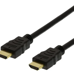 Deltaco  HDMI – HDMI 2.0 -kaapeli, 1 m, Musta