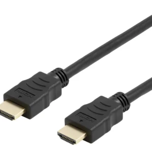 Deltaco  HDMI – HDMI 2.0 -kaapeli, 3 m, Musta