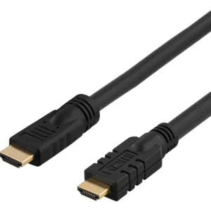 Deltaco HDMI – HDMI 1,4 -kaapeli, 15 m, Musta
