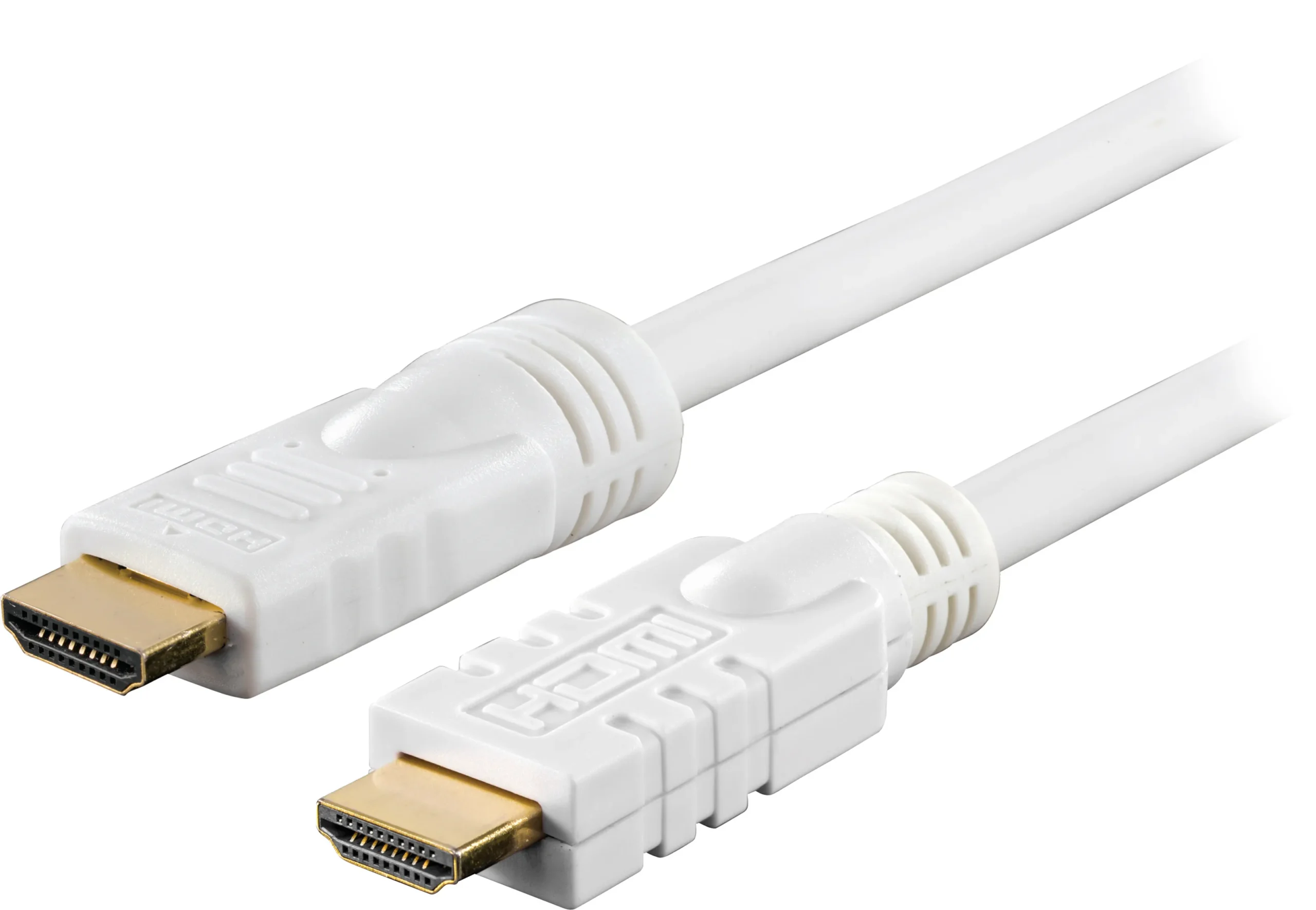 Deltaco HDMI – HDMI 1.4 -kaapeli, 15 m, Valkoinen