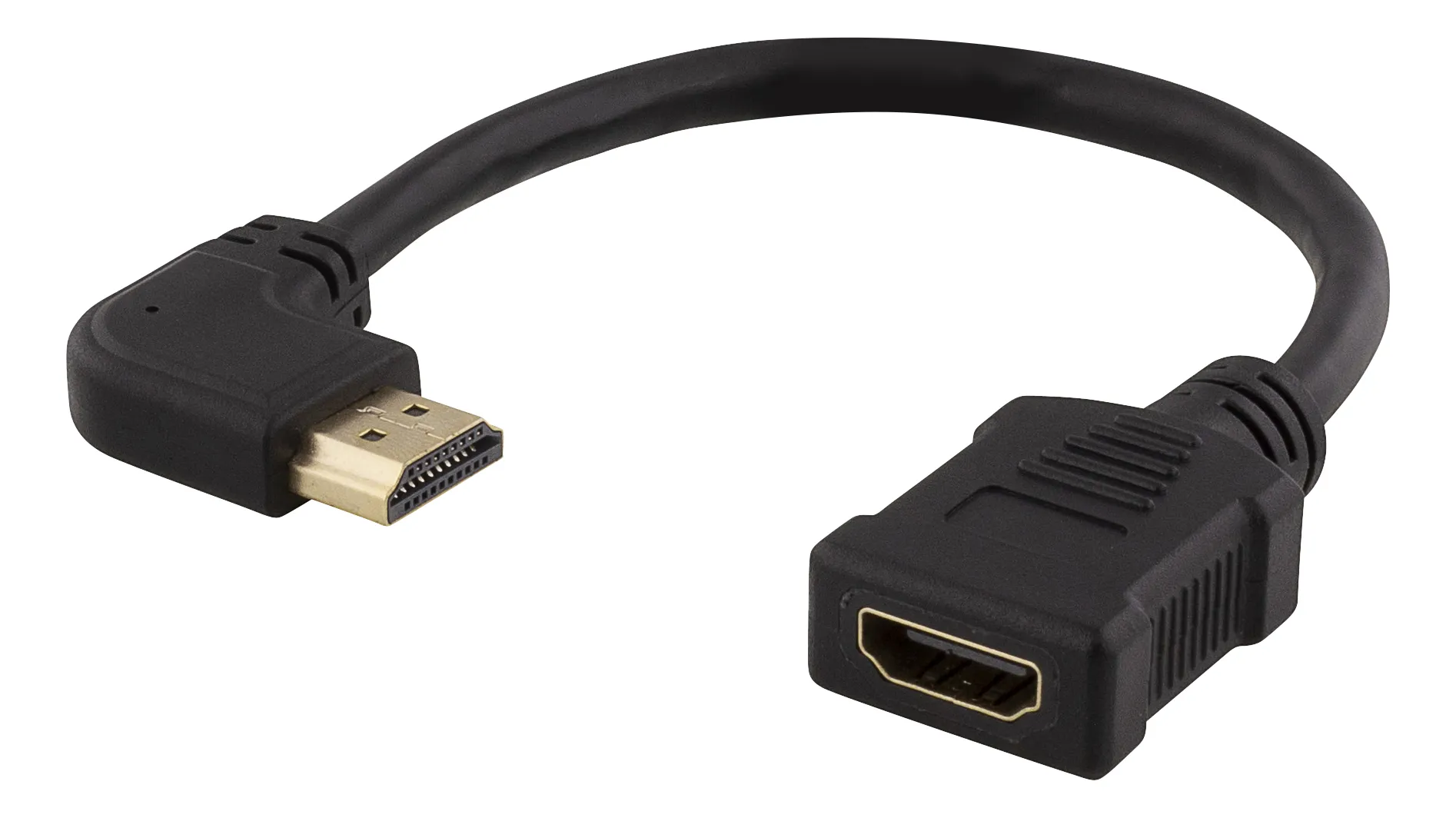 Deltaco  HDMI – HDMI 1.4 -kaapeli, 0,2 m, Musta