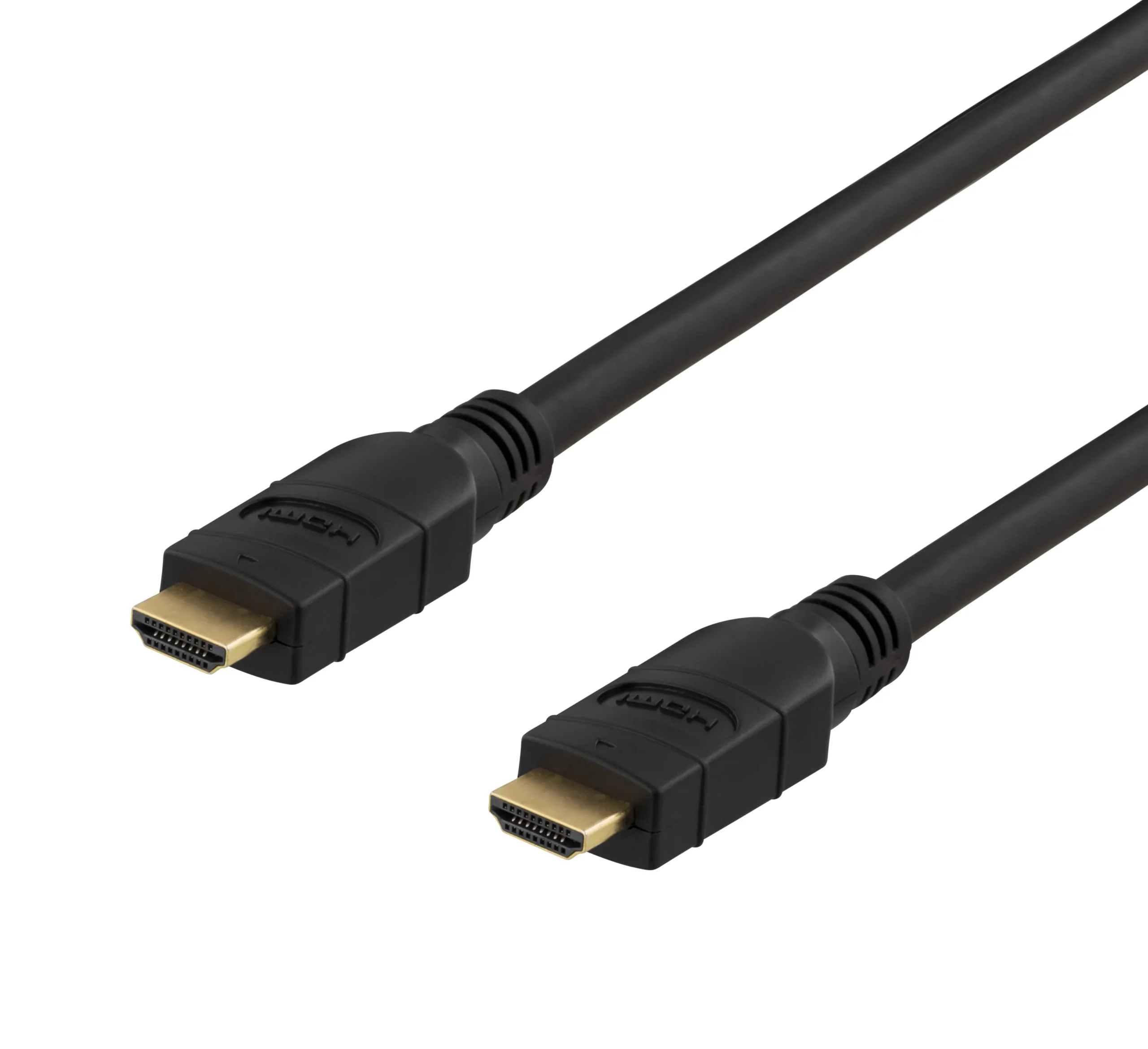 Deltaco PRIME active HDMI 2.0 -kaapeli, 15 m, Musta