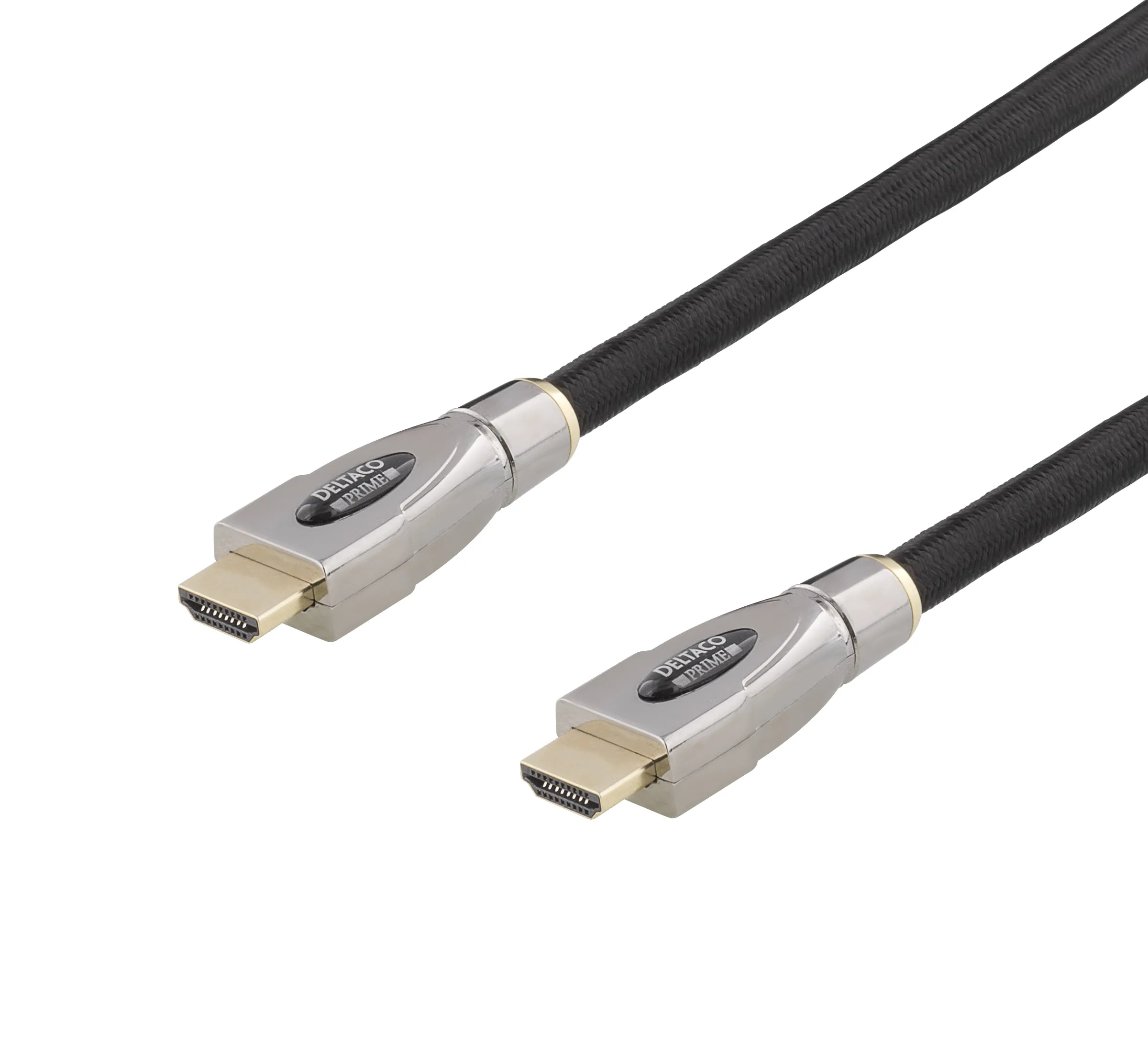 Deltaco HDMI 2.0 -HDMI aktiivinen, 20 m, Musta