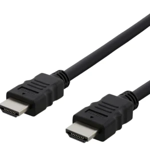 Deltaco HDMI – HDMI 2.0 -kaapeli, 2 m, Musta
