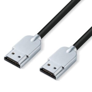 MicroConnect  HDMI – HDMI 2.0 -kaapeli, 0,5m, musta, Metallinen