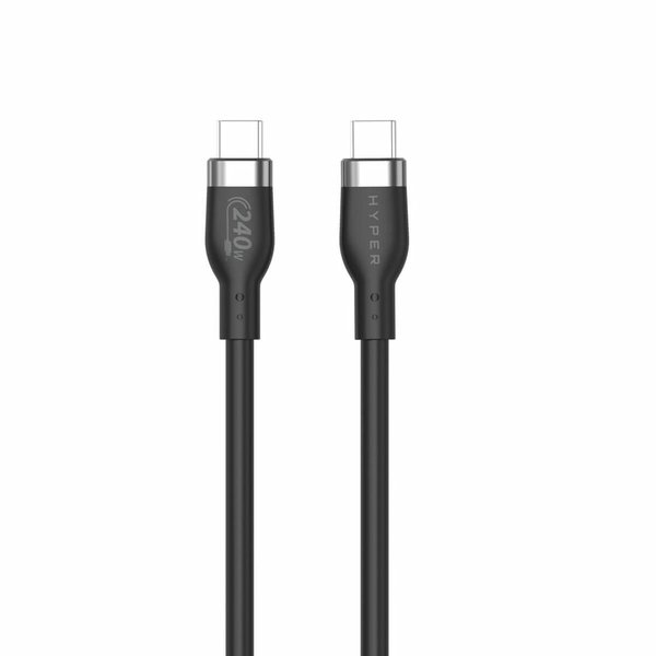Targus USB-C - USB-C 240W -kaapeli, Musta, 1m