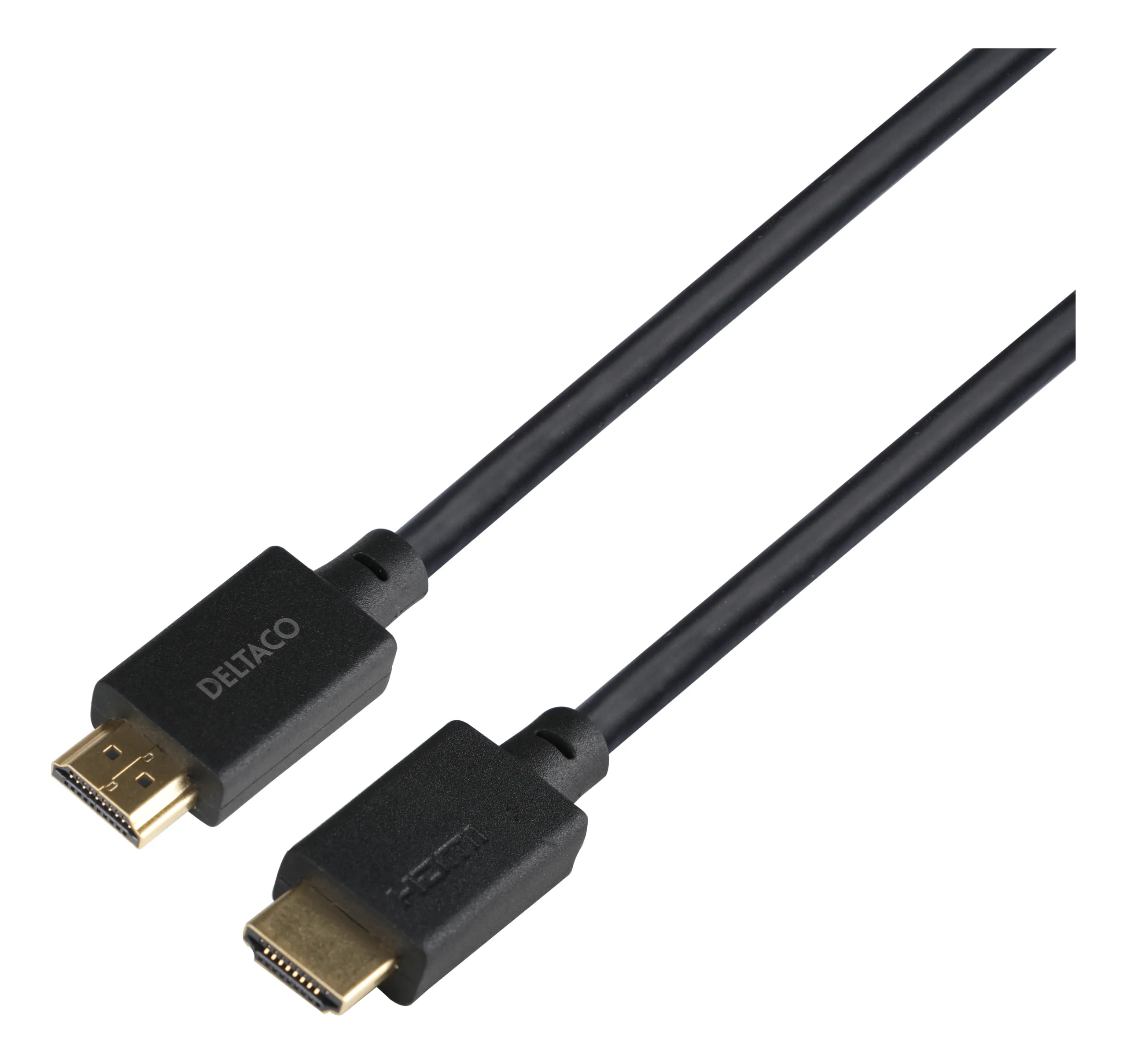 Deltaco  HDMI – HDMI 1.2 -kaapeli, 2 m, Musta