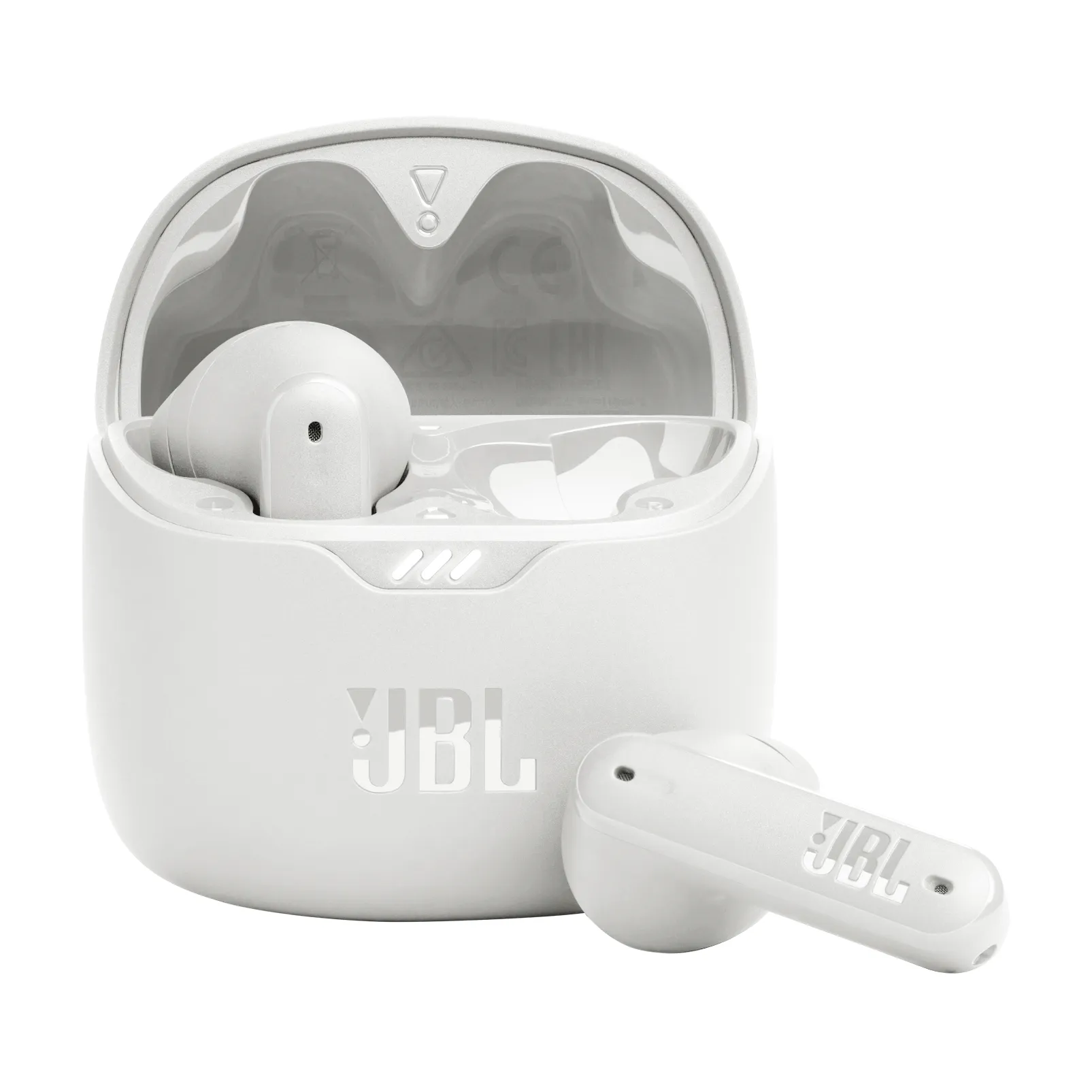 JBL Tune Flex NC TWS -langattomat nappikuulokkeet, valkoinen