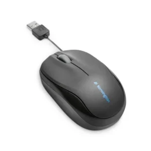 Kensington Pro Fit Retractable -hiiri, Musta
