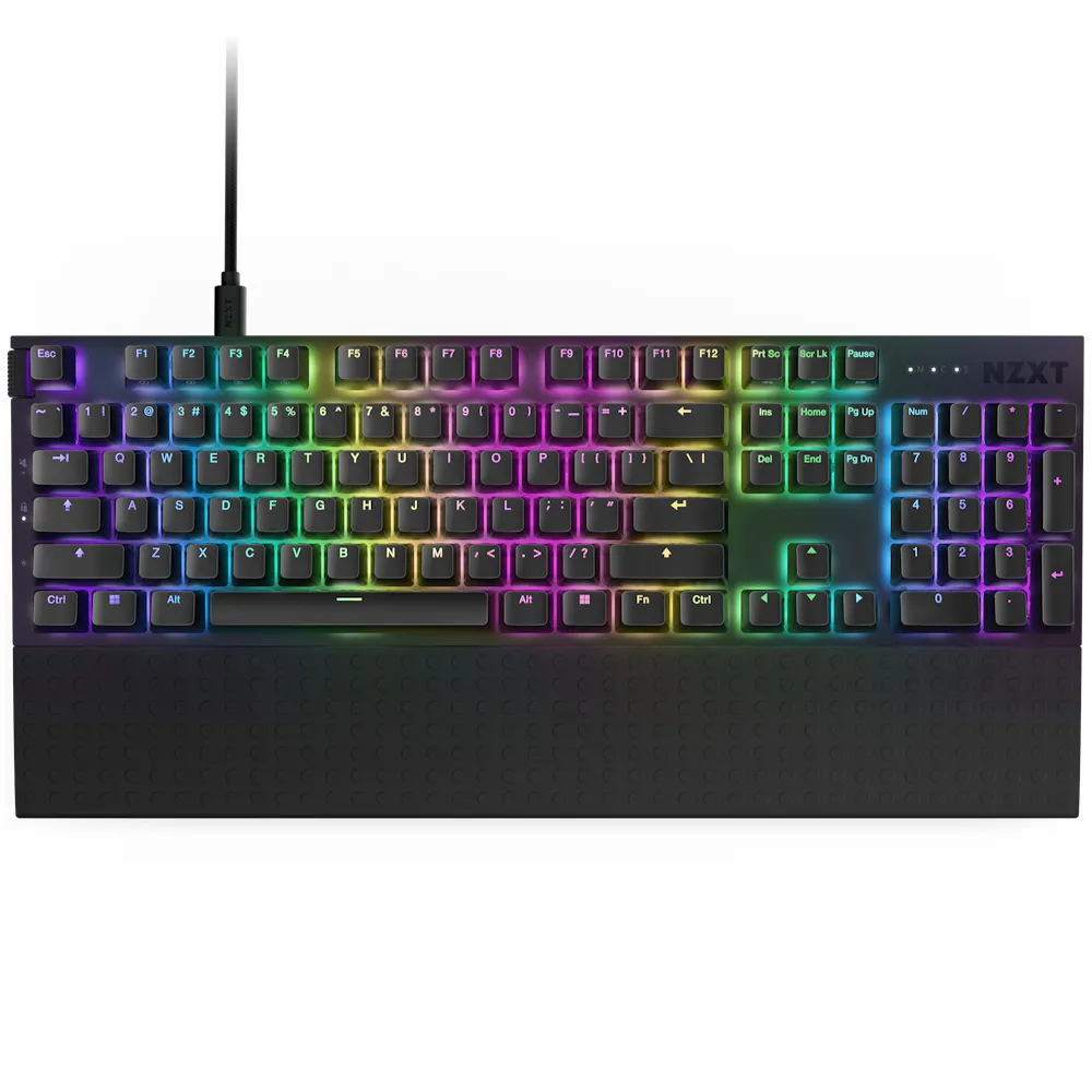 NZXT Function 2 Optical Switch -pelinäppäimistö, musta