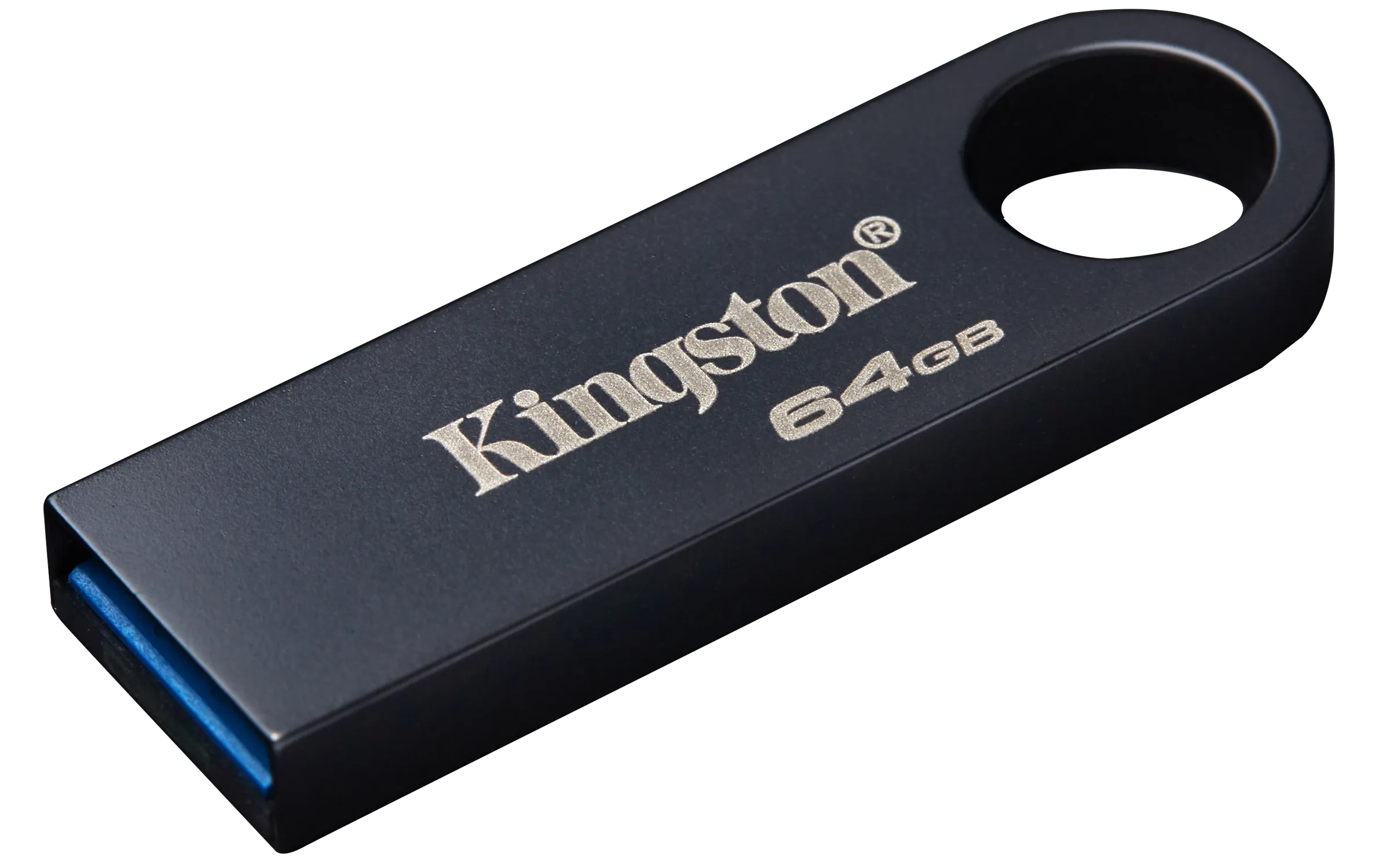 KINGSTON 64GB DataTraveler SE9 G3 USB 3.2 Gen 1 speeds 220MB/s read 100MB/s write Dark Nickel