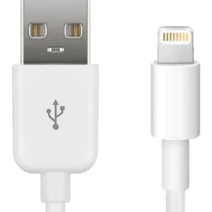 Microconnect MFI Lightning -USB kaapeli, 15 cm, Valkoinen