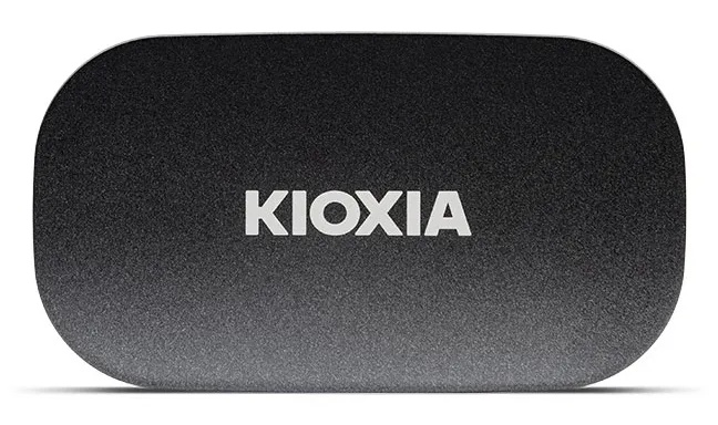 Kioxia Exceria Plus G2 2 TB USB-C -ulkoinen SSD, Musta