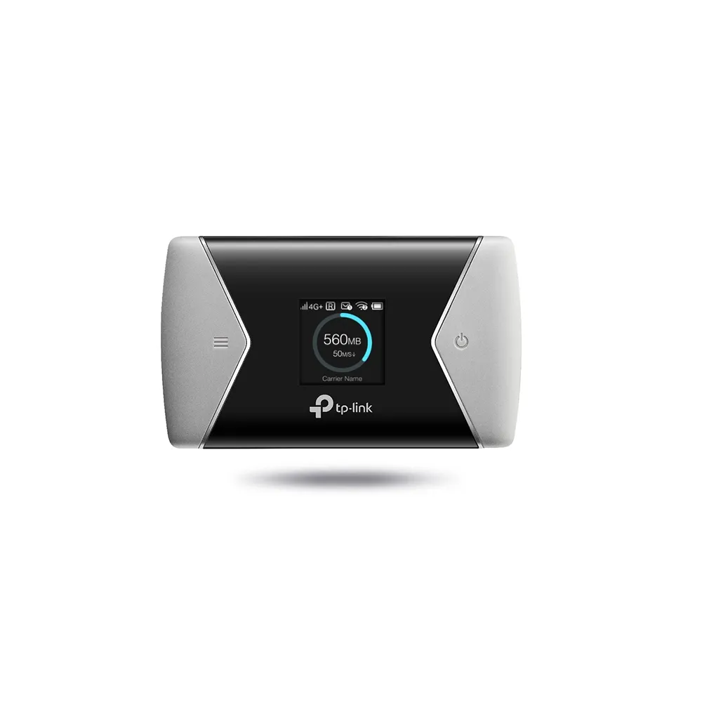 TP-LINK Mobile 4G LTE WLAN Router 600 MBs Dual Band Wi-Fi 4G Modem SIM card slot microSD slot 1.4 inch TFT display 3000mAH battery