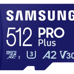 Samsung PRO Plus 512 Gt MicroSDXC -muistikortti + SD-adapteri