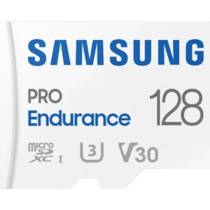 Samsung Pro Endurance 128 Gt MicroSDXC -muistikortti + SD-adapteri (2022)