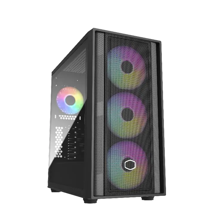 Cooler Master Masterbox 600 -miditornikotelo, ikkunalla, musta