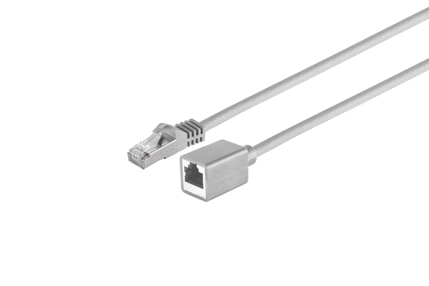 MicroConnect Cat7 S/FTP -jatkokaapeli, 10 m, Harmaa