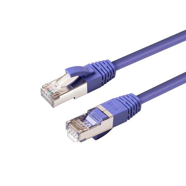MicroConnect Cat6 S/FTP -verkkokaapeli, 0,25 m, LSZH, Purppura