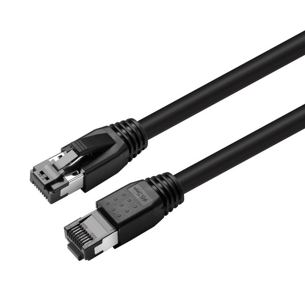 MicroConnect Cat8.1 S/FTP -verkkokaapeli, 3 m, Musta