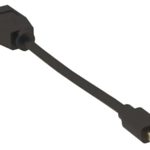 MicroConnect  mini DisplayPort – DisplayPort 1.2 -kaapeli, 15 cm, Musta