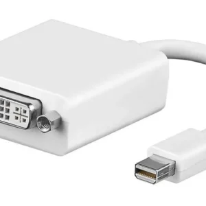 MicroConnect Mini Displayport - DVI -adapteri, 15cm, Valkoinen