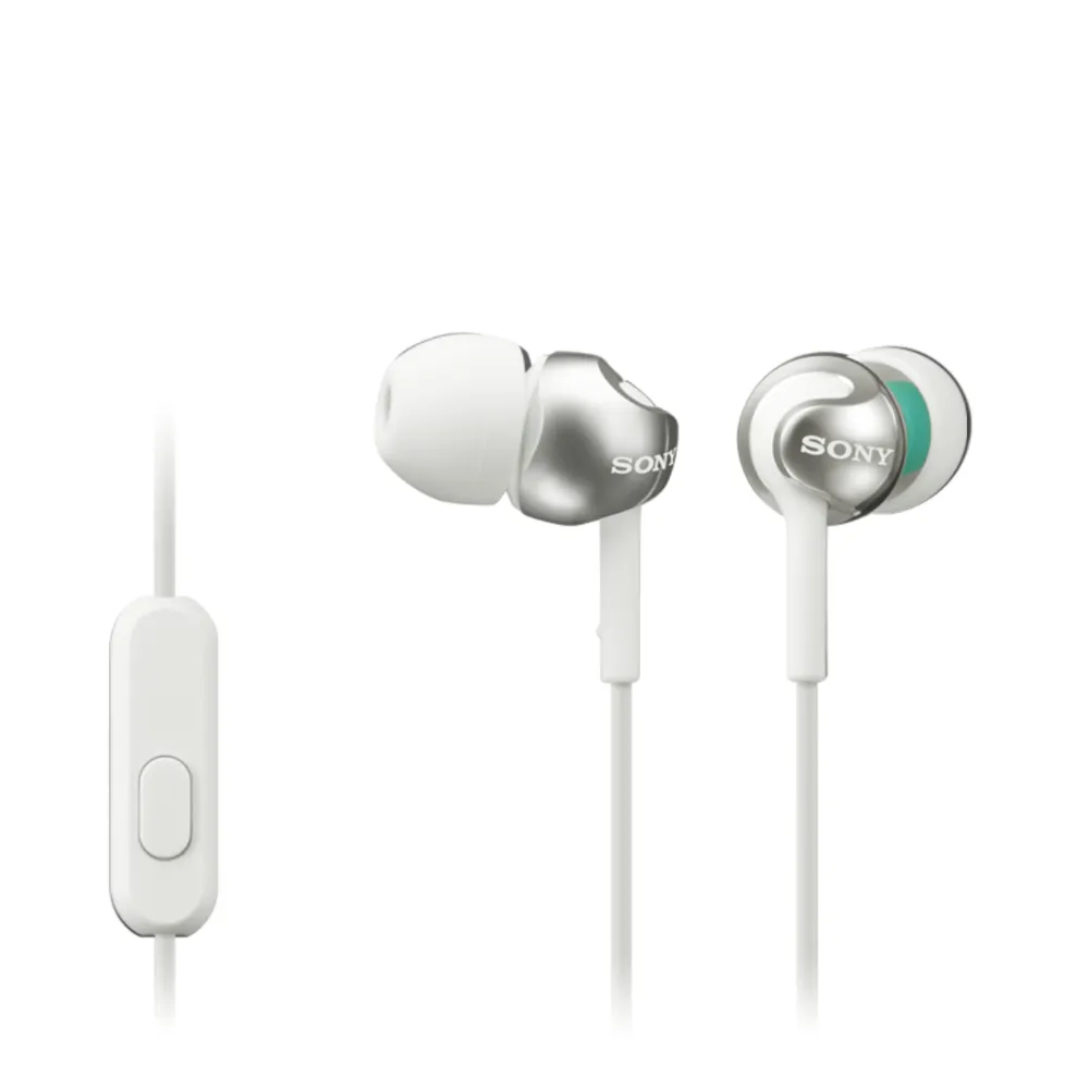 Sony MDR-EX110AP -nappikuulokkeet, valkoinen