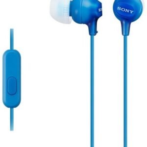 Sony MDR-EX115AP -nappikuulokkeet, sininen