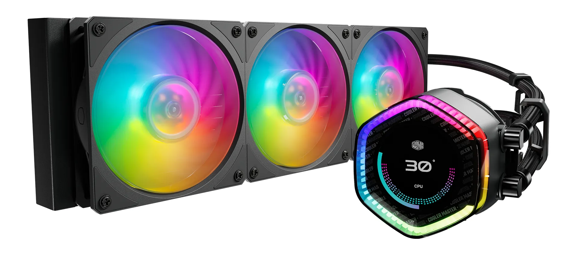 Cooler Master Masterliquid 360 ION -nestejäähdytysjärjestelmä, musta