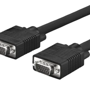 MicroConnect SVGA – SVGA -kaapeli, 20 m, Musta