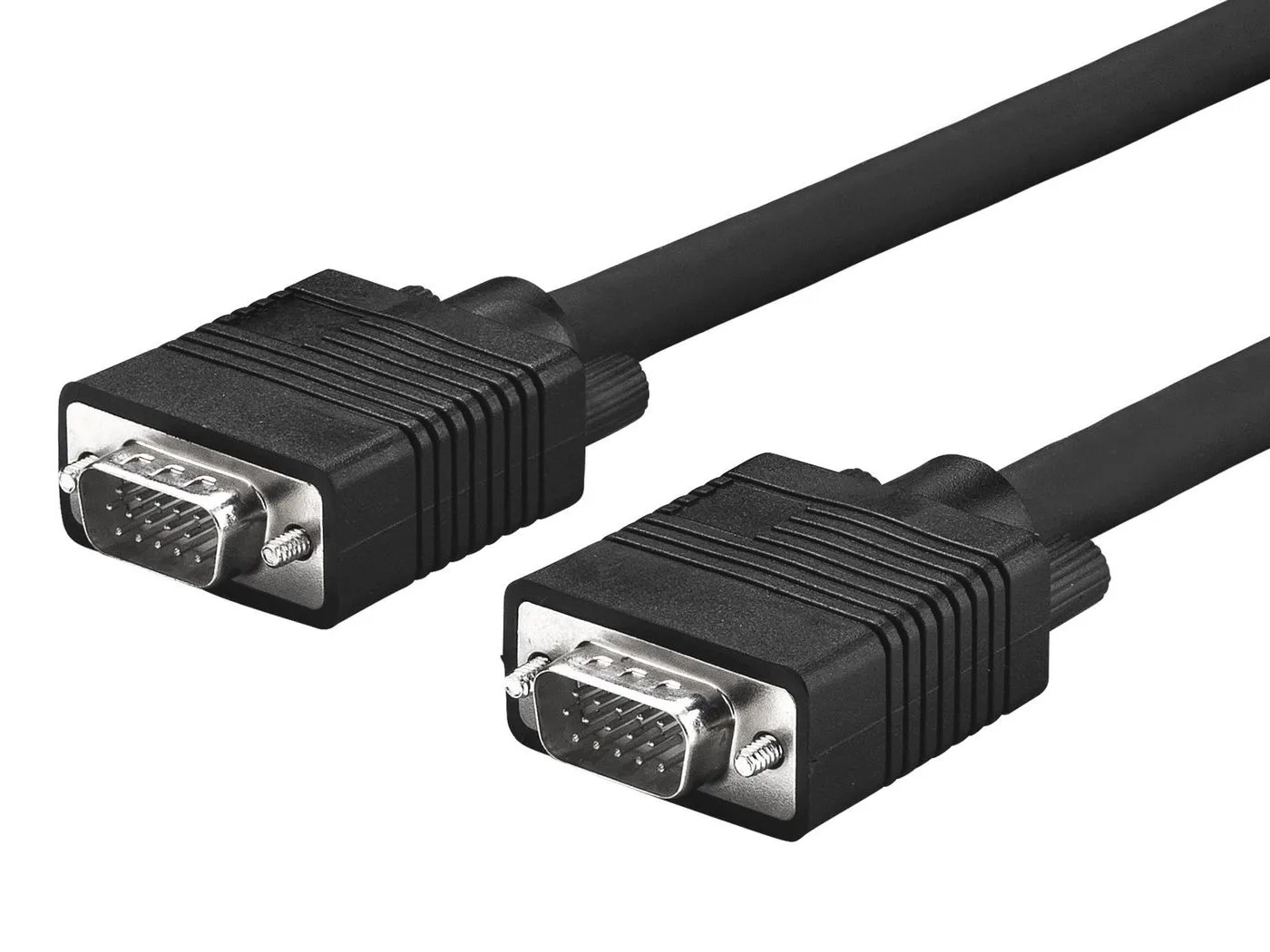 MicroConnect SVGA – SVGA -kaapeli, 20 m, Musta
