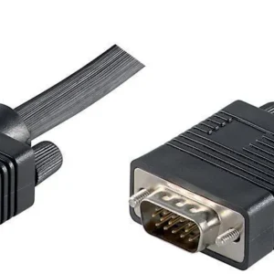 MicroConnect SVGA -jatkokaapeli, 10 m, Musta