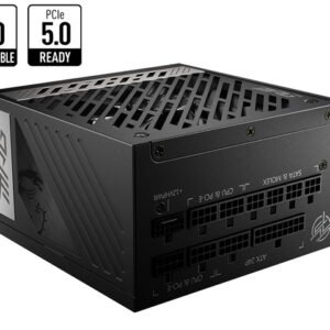 MSI MPG A850G PCIE5 850W -virtalähde, 80 Plus Gold