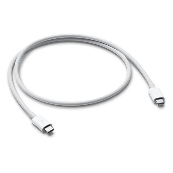 Apple Thunderbolt 3 -kaapeli, 40 Gb/s, 0,8 m, Valkoinen