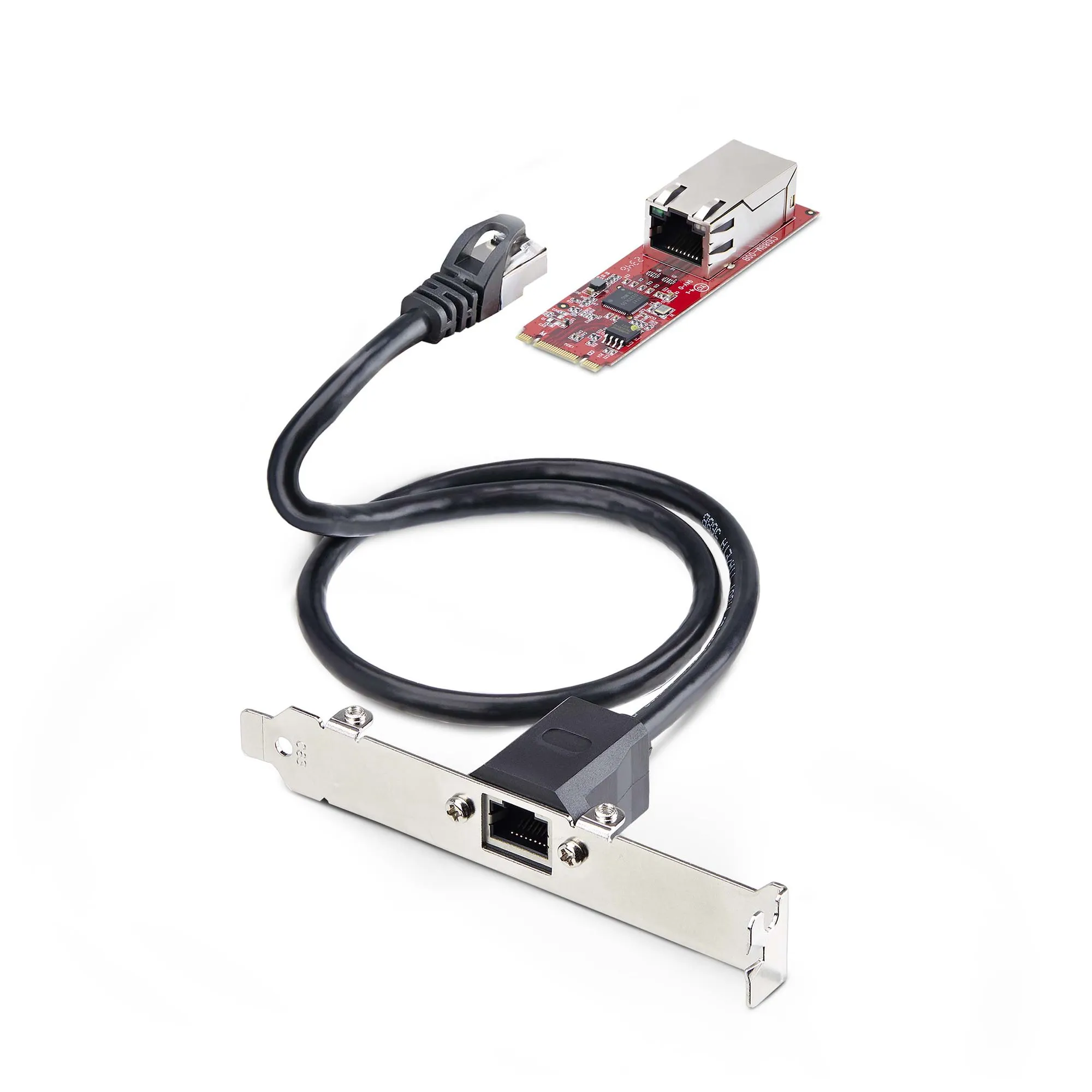 STARTECH.COM 1-Port 2.5GbE 2280m.2 Network Card NBASE-T PCIe Ethernet Intel I225-V Multi-Gigabit SFF/Desktop PC LAN Card