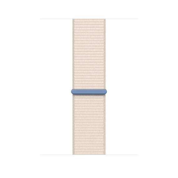 Apple Watch 45 mm Sport Loop -ranneke, Starlight