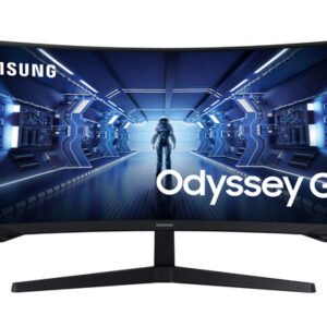 Samsung 34" Odyssey G5 C34G55 UWQHD, VA -kaareva pelinäyttö