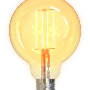 Deltaco SMART HOME LED-älylamppu, hehkulankajäljitelmä, E27, valkoinen